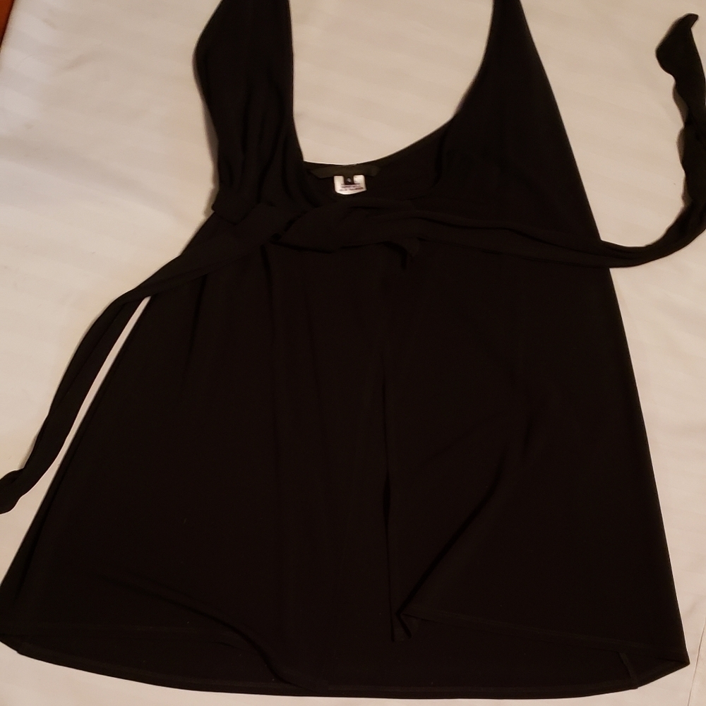 Halter Vintage Marilyn Monroe Wrap Dress - Picture 2 of 5